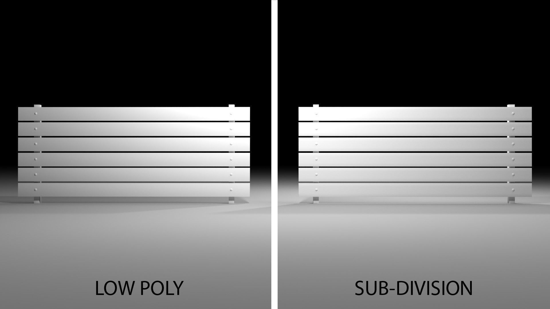 Wooden Bunker 1 3D model_4