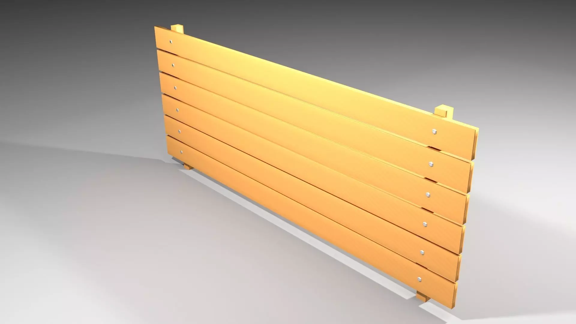 Wooden Bunker 1 3D model_0