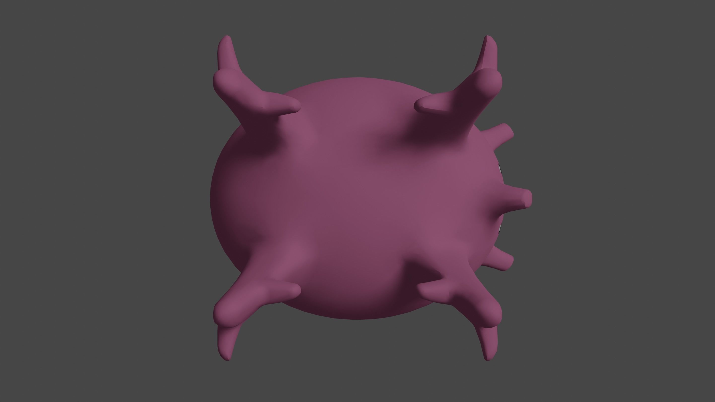 Pokemon Corsola and Shiny Version Low-poly 3D model_19