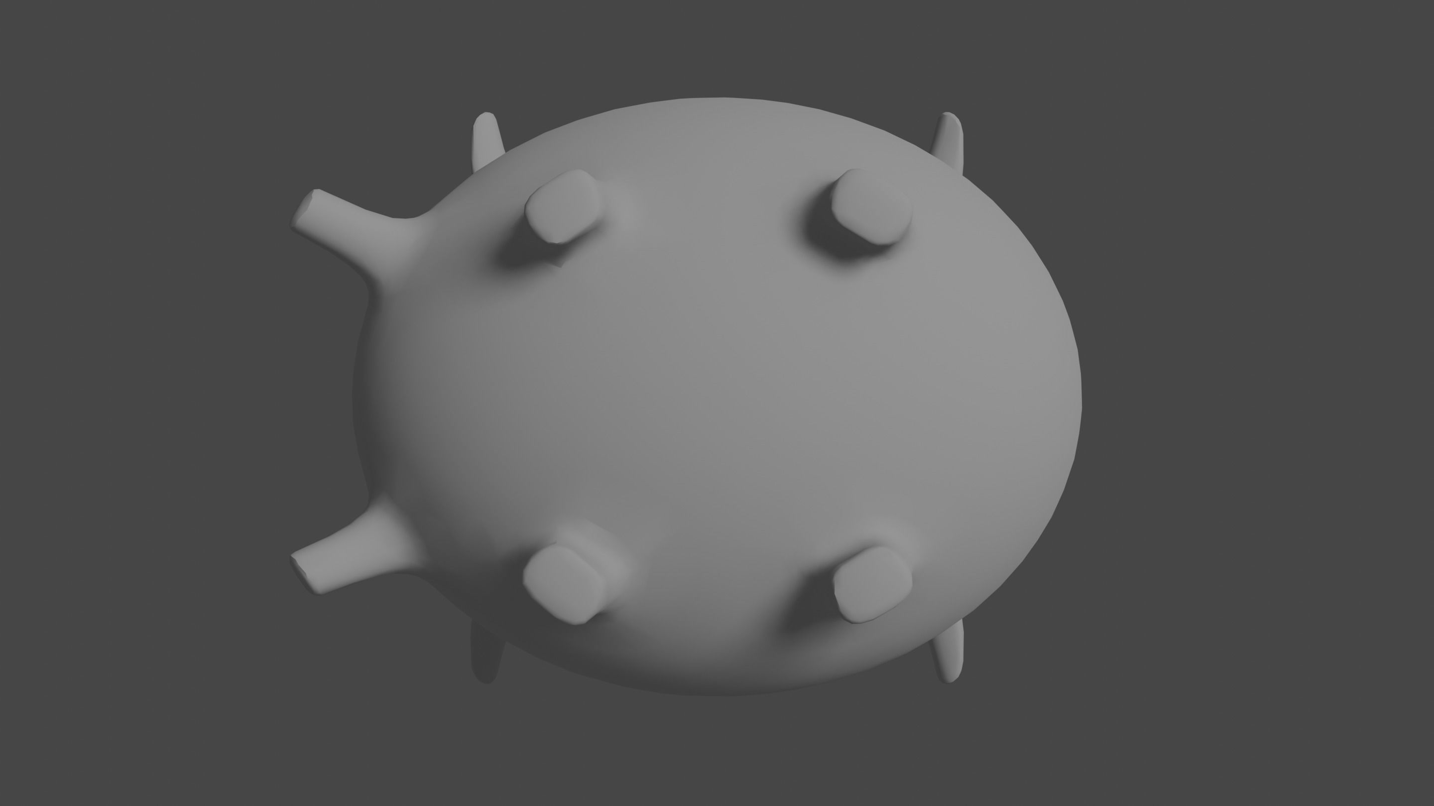 Pokemon Corsola and Shiny Version Low-poly 3D model_20