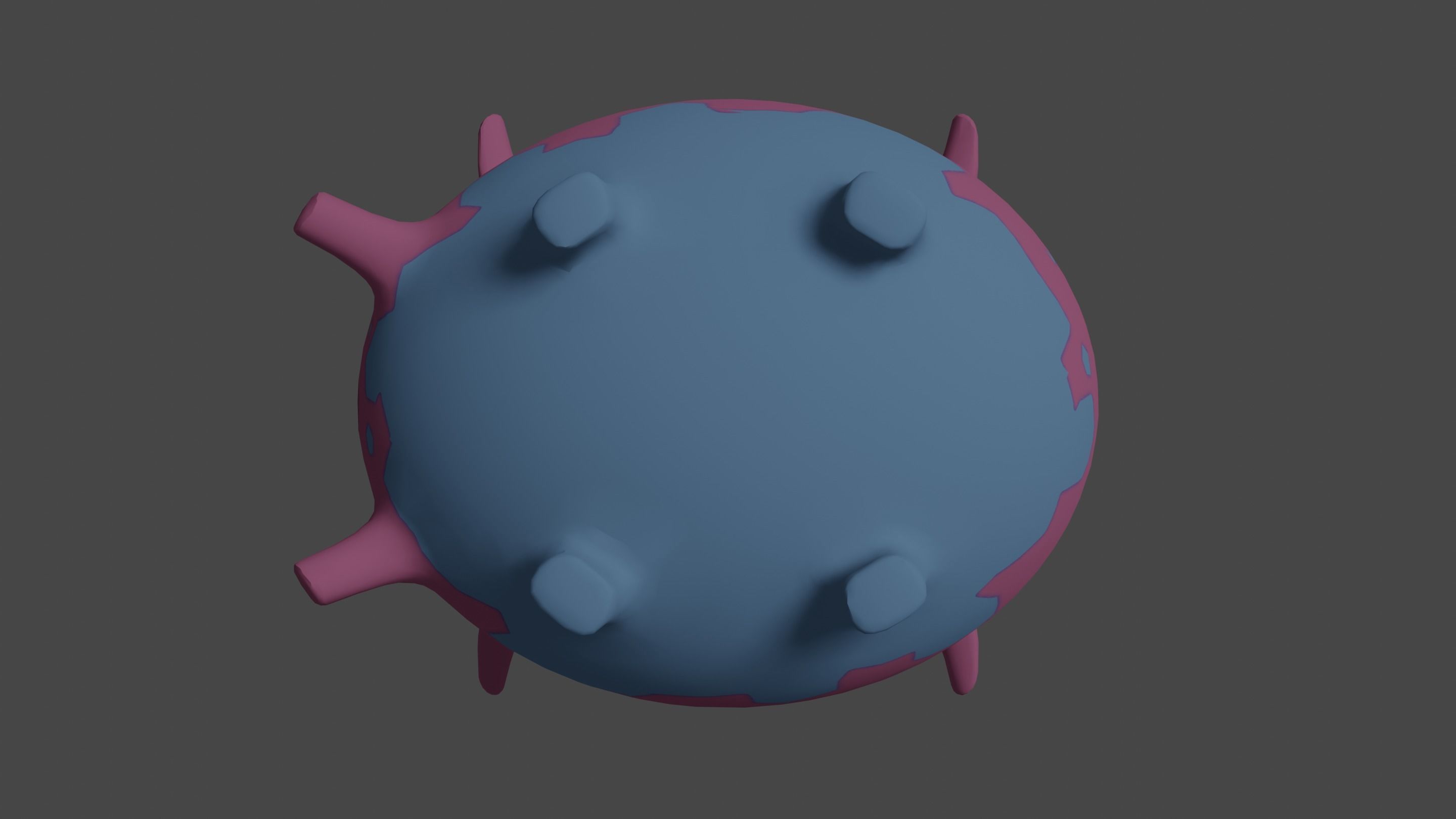 Pokemon Corsola and Shiny Version Low-poly 3D model_22