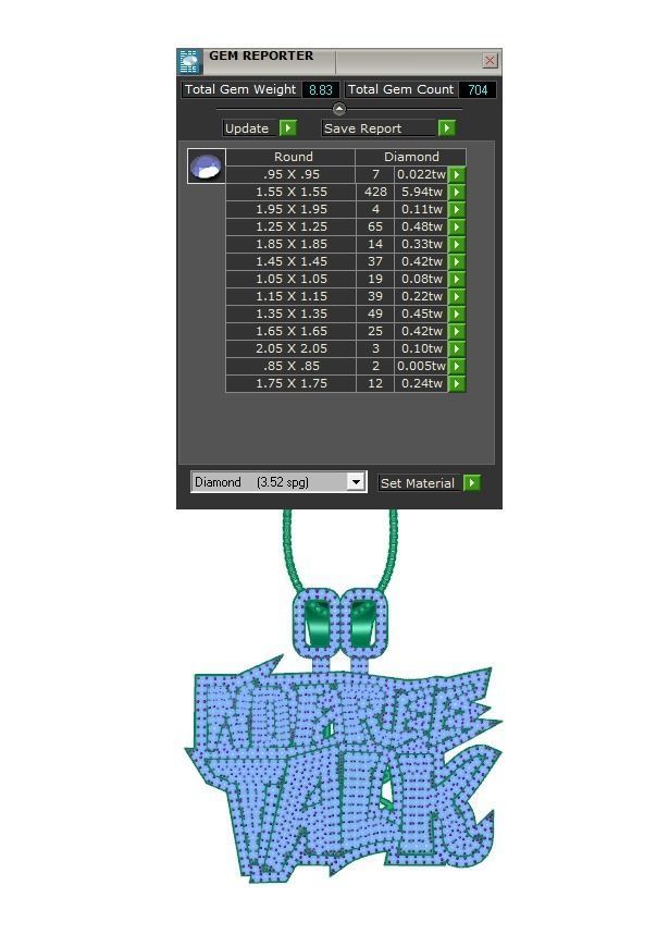 Pendant 510  3D print model_6