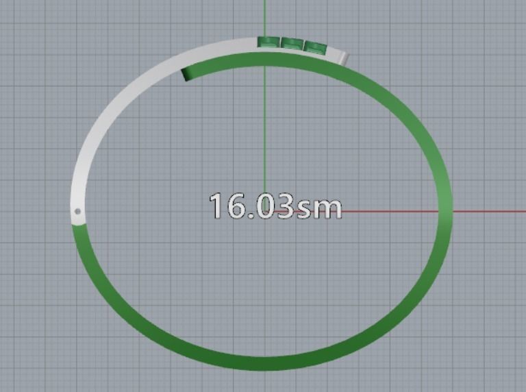 bracelet missika 3D print model_5