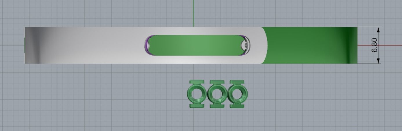 bracelet missika 3D print model_7