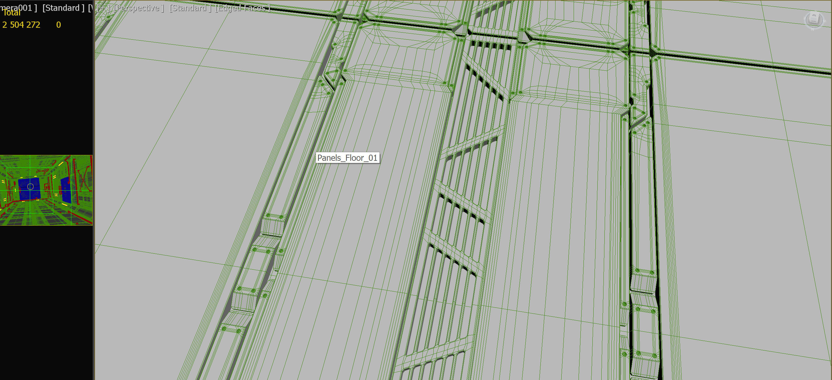 Spaceship Interior 03 Cargo Unit PBR 3D model_13