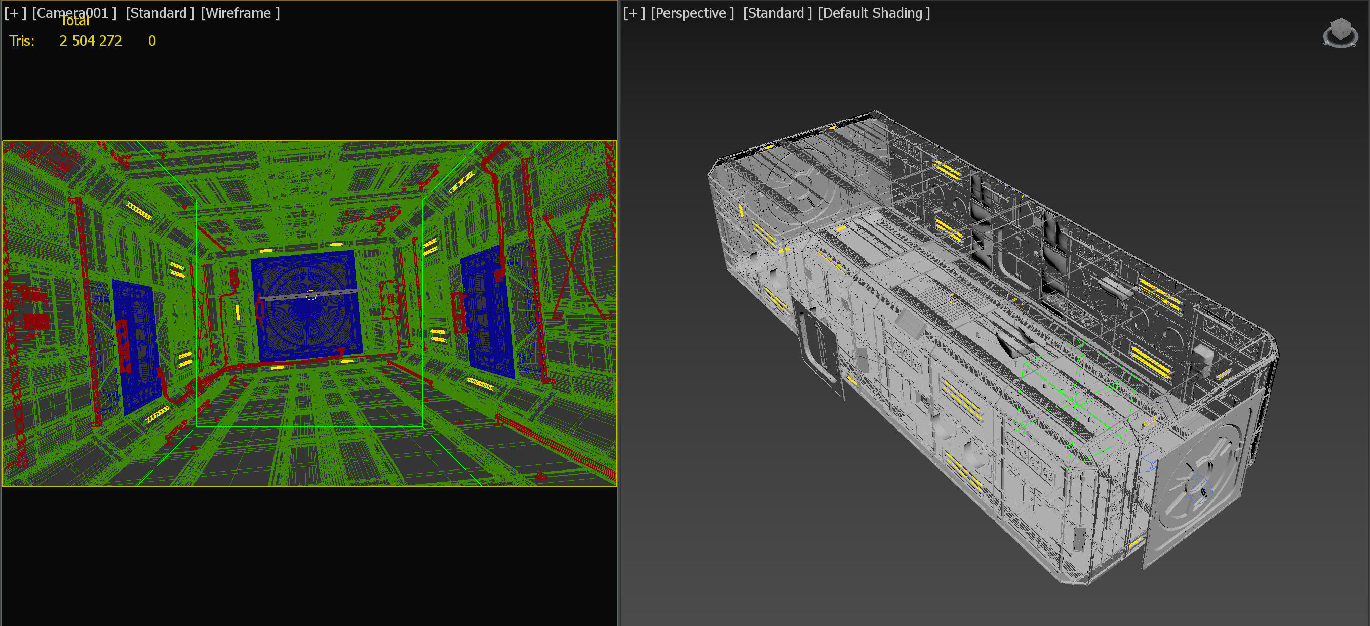 Spaceship Interior 03 Cargo Unit PBR 3D model_10