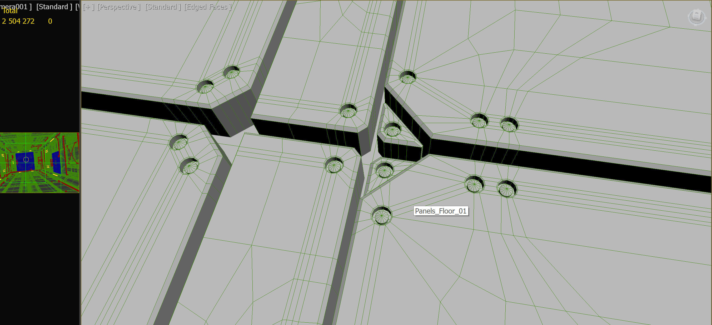 Spaceship Interior 03 Cargo Unit PBR 3D model_14