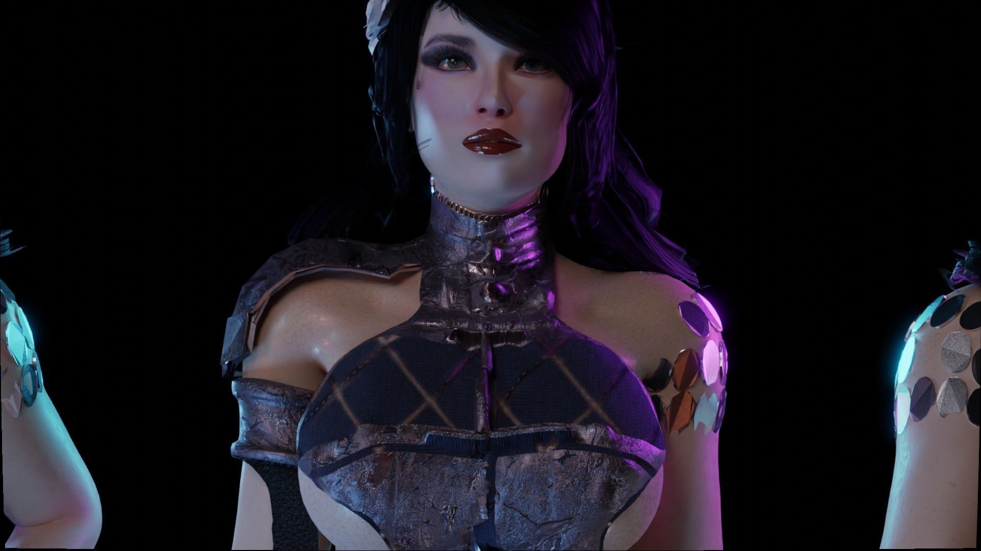 The Sorceress Pack - UE 4 and 5-1 Game Ready I Low Poly   Low-poly 3D model_9