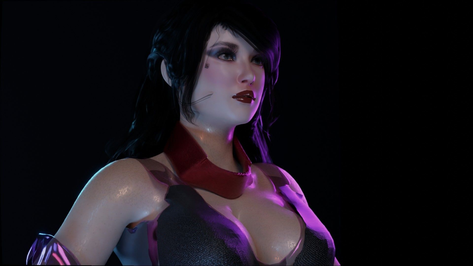 The Sorceress Pack - UE 4 and 5-1 Game Ready I Low Poly   Low-poly 3D model_7