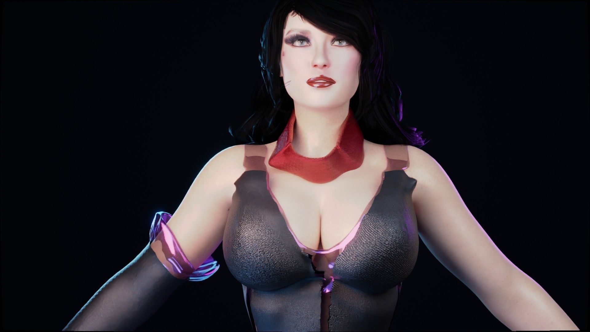 The Sorceress Pack - UE 4 and 5-1 Game Ready I Low Poly   Low-poly 3D model_8