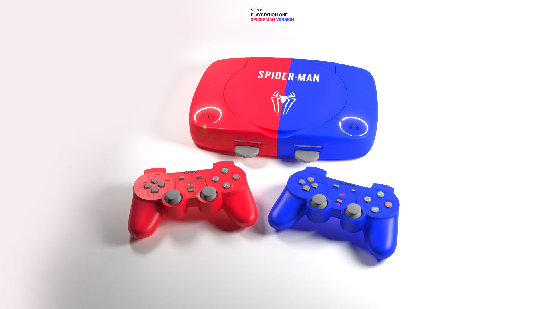 Playstation 3D model_6