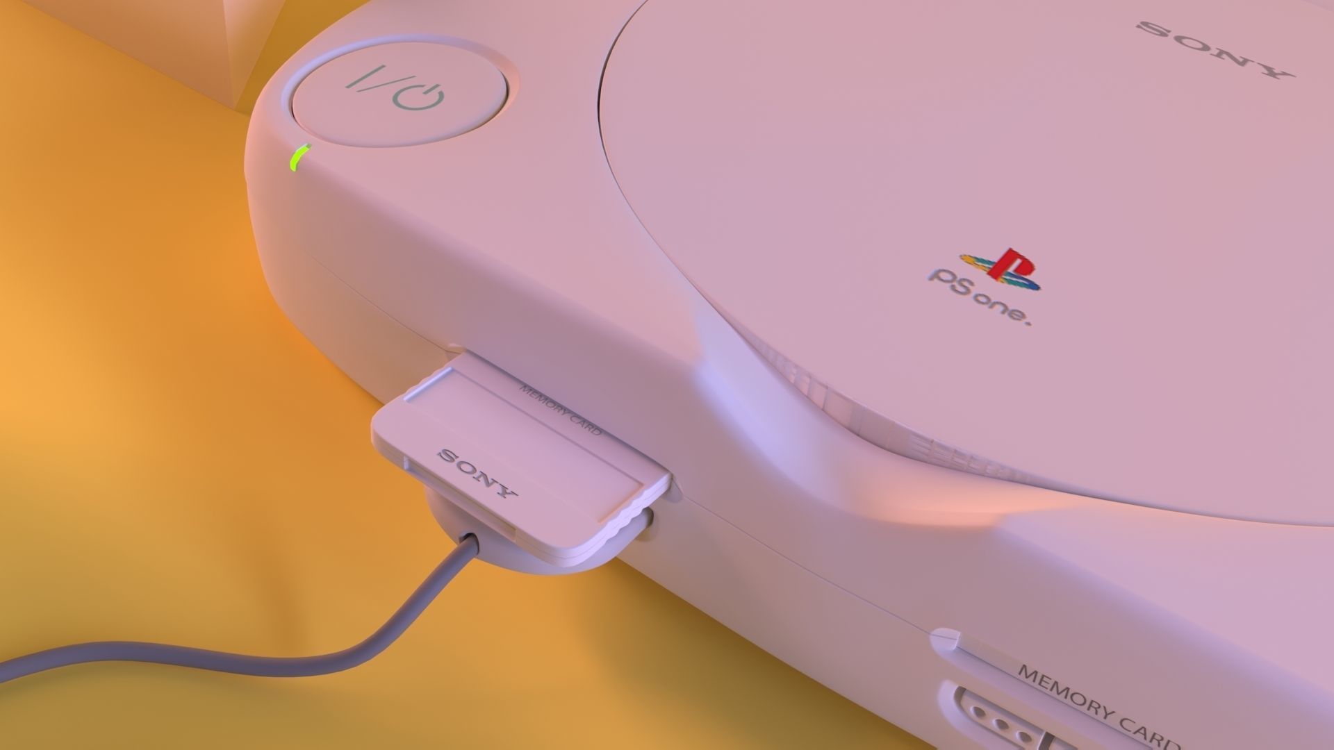 Playstation 3D model_5