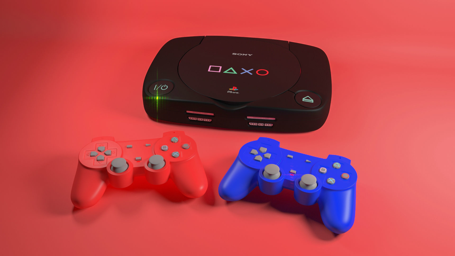 Playstation 3D model_7