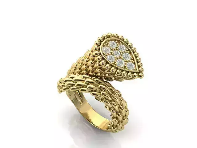 ring with texture