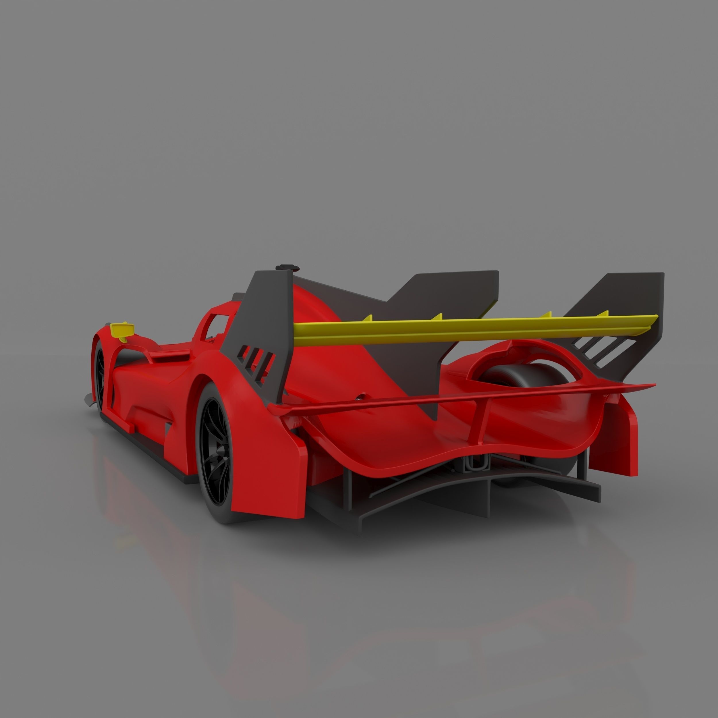 Ferrari 499P Le Mans Hypercar 2023 Ready to Print STL Files 3D print model_2