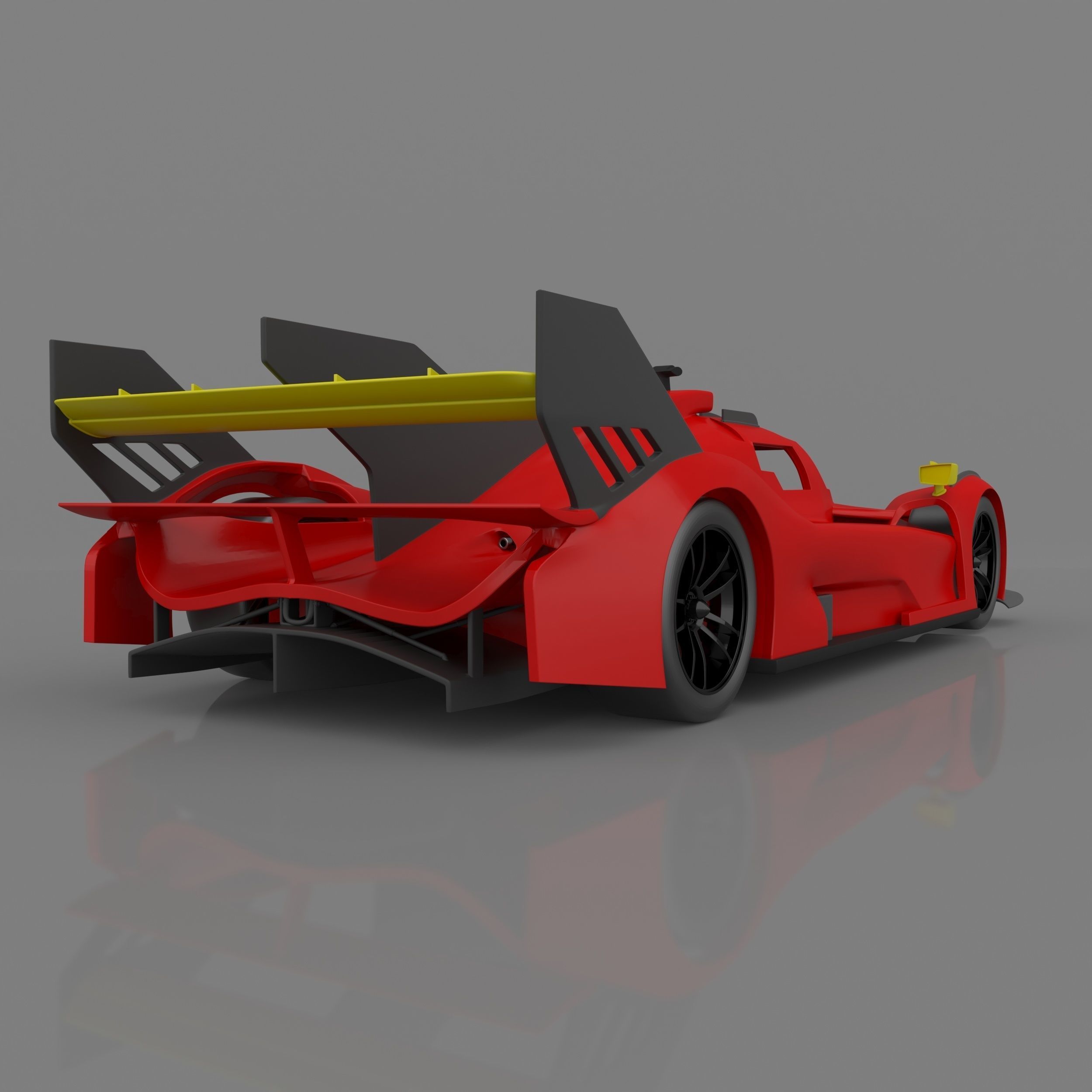 Ferrari 499P Le Mans Hypercar 2023 Ready to Print STL Files 3D print model_7
