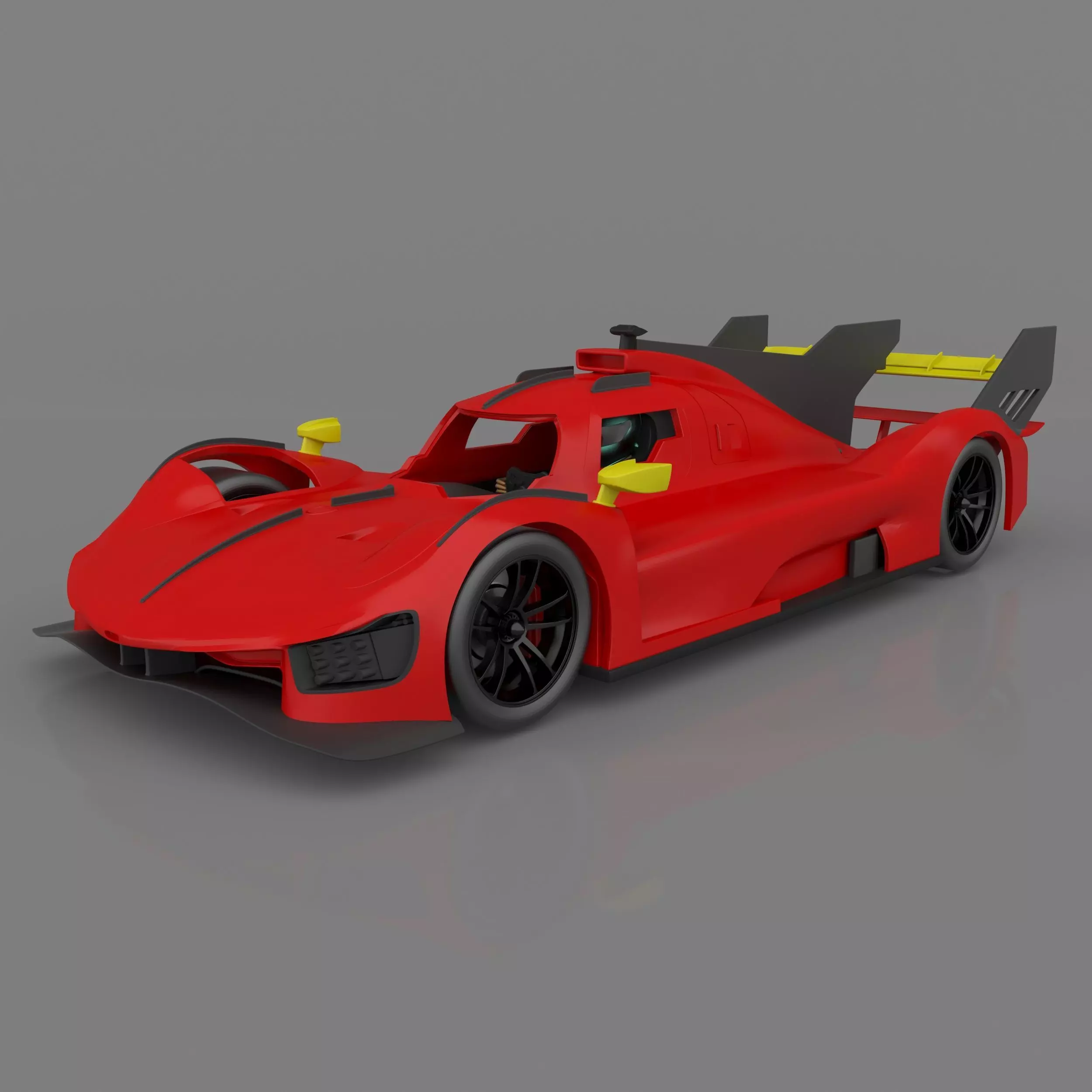 Ferrari 499P Le Mans Hypercar 2023 Ready to Print STL Files 3D print model_0