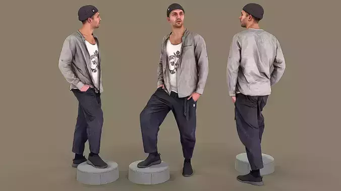 One foot here and the other there