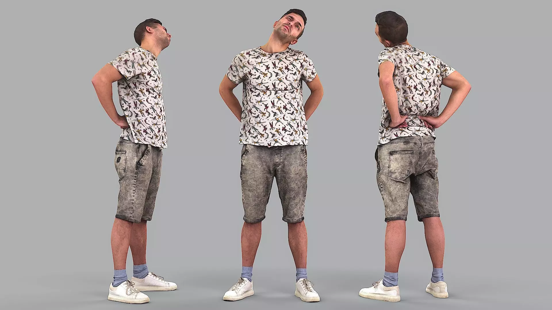 Sense of relief 3D model_0