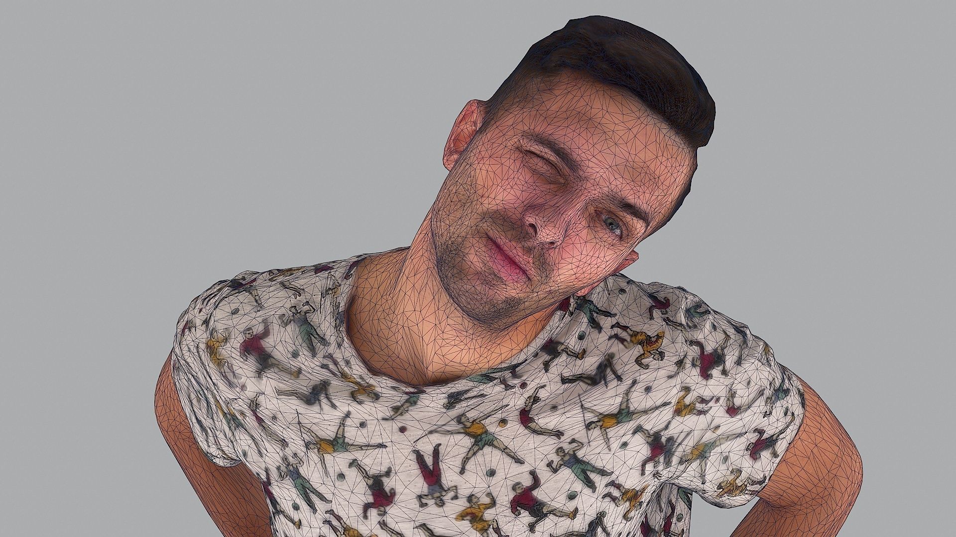 Sense of relief 3D model_8