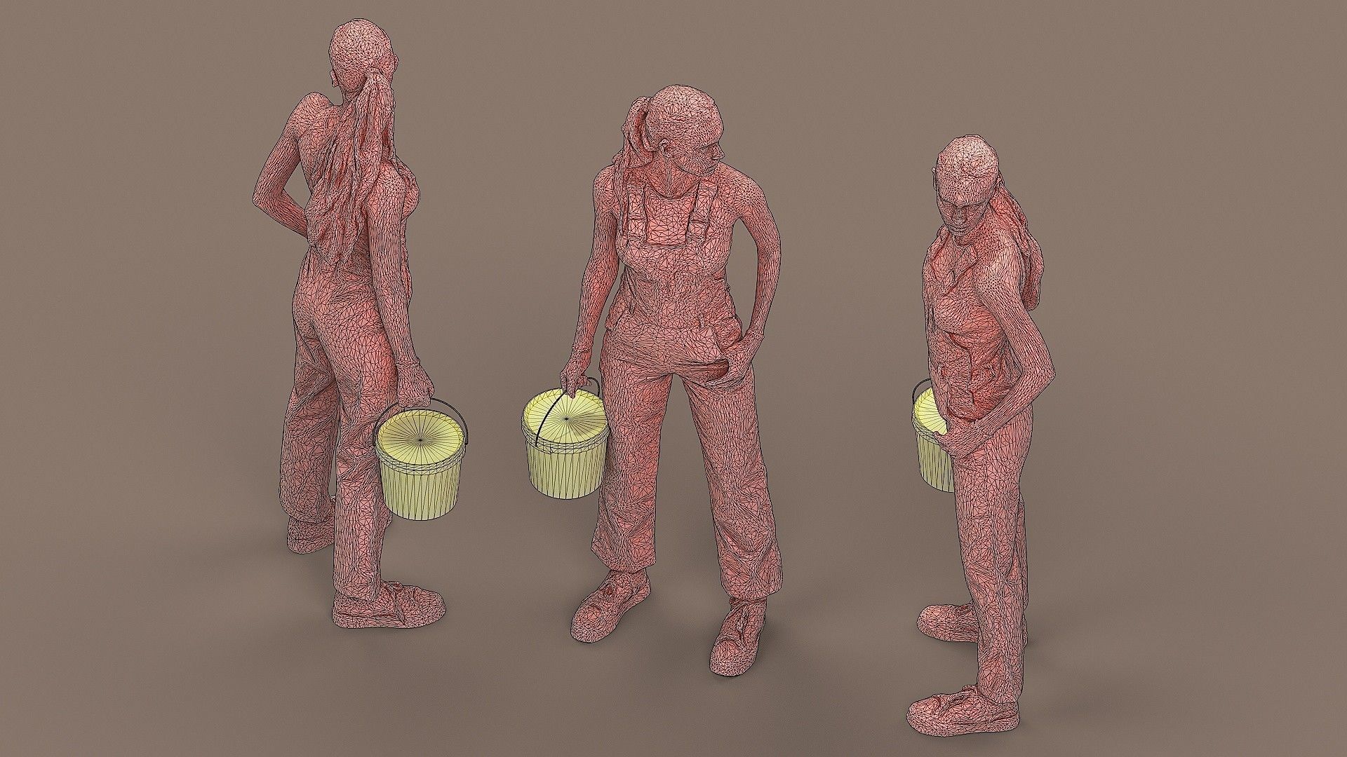 Traces of paint 3D model_7