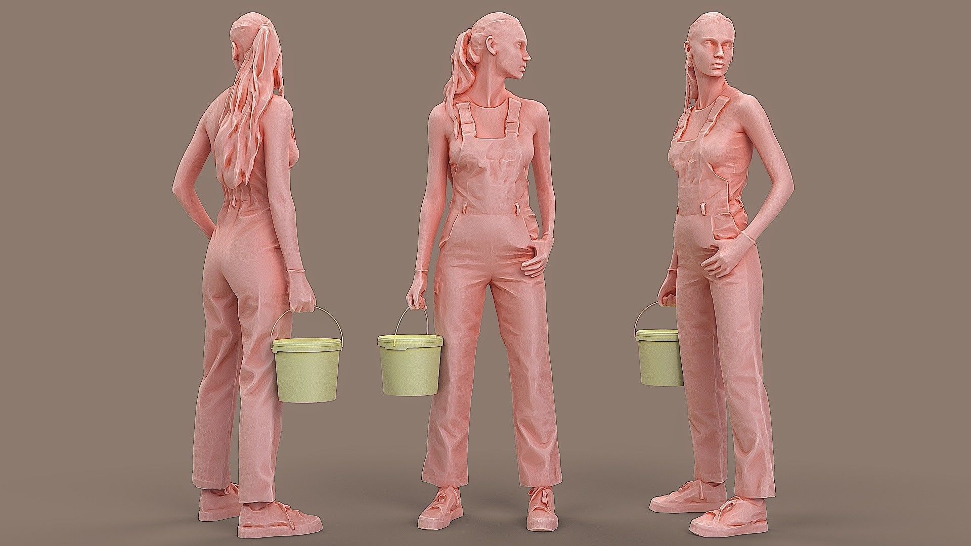 Traces of paint 3D model_2