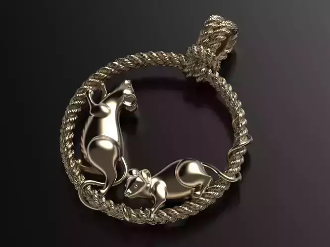 Mouse affairs pendant