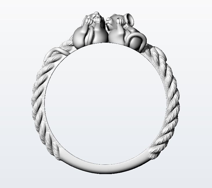 Mouse affairs ring 3D print model_14