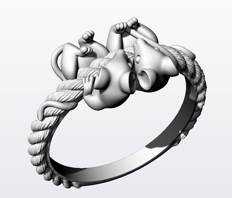 Mouse affairs ring 3D print model_11
