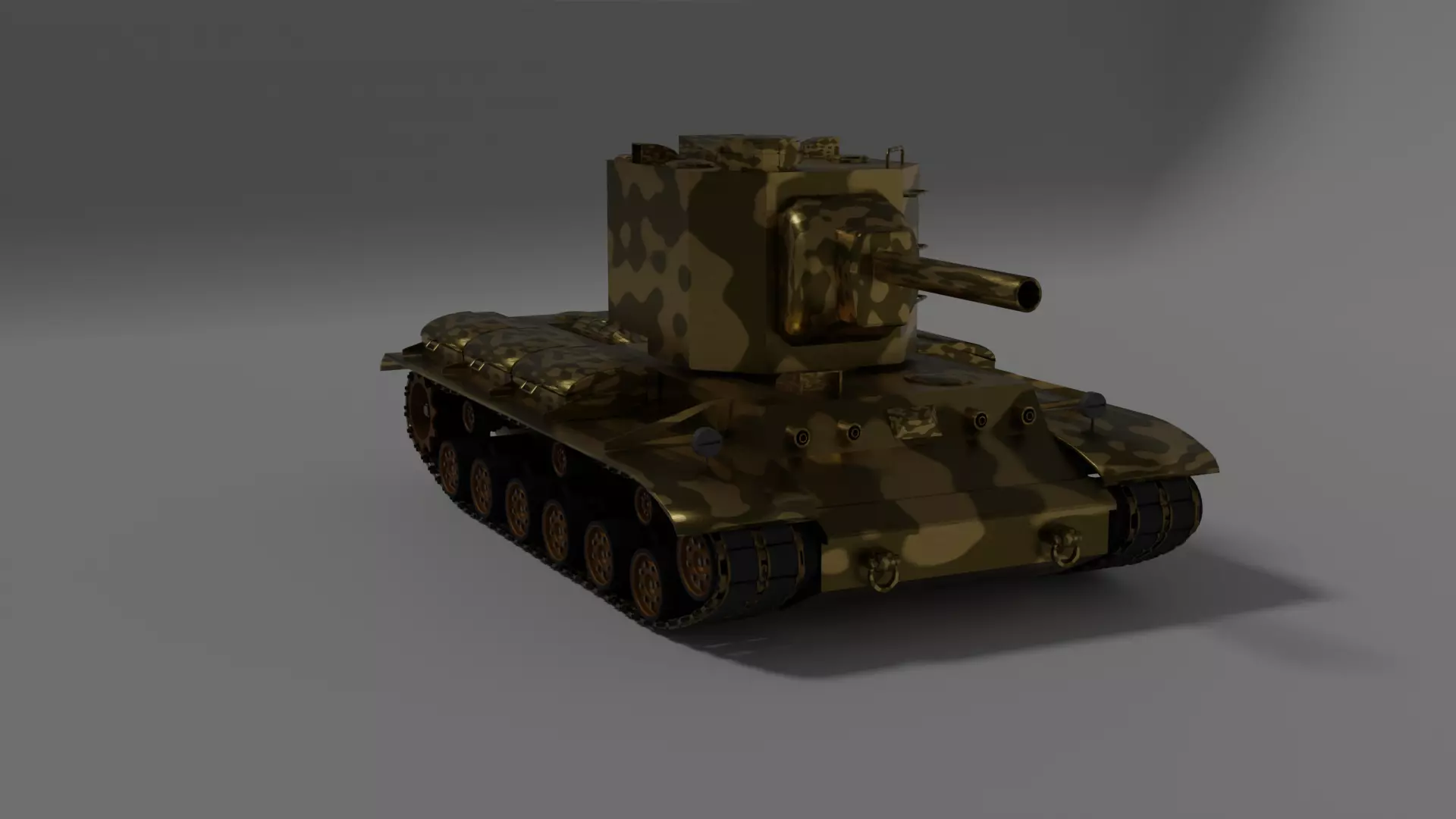 Battle Tank 2 Free 3D model