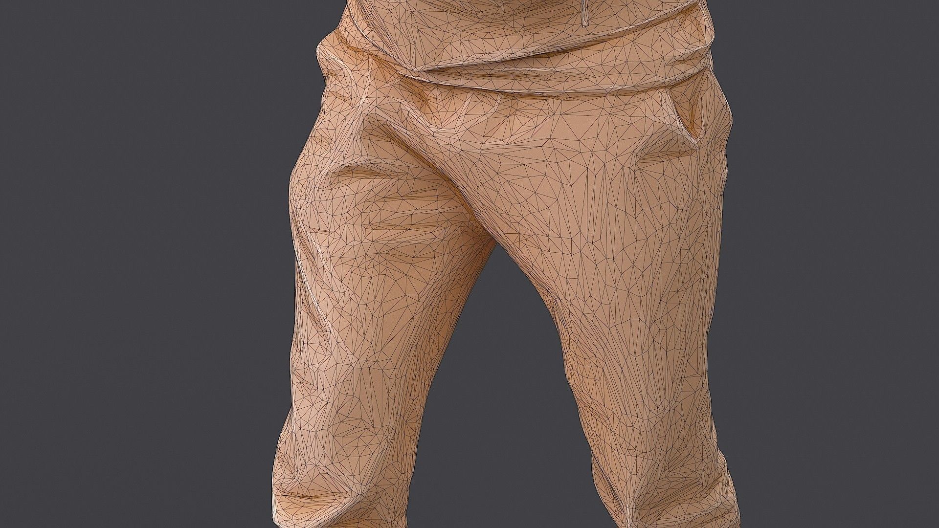 Attentive pedestrian 3D model_13