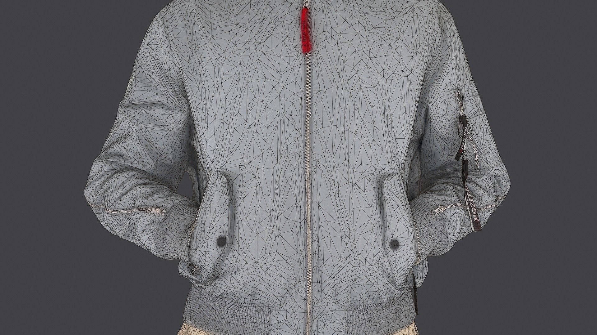 Attentive pedestrian 3D model_10