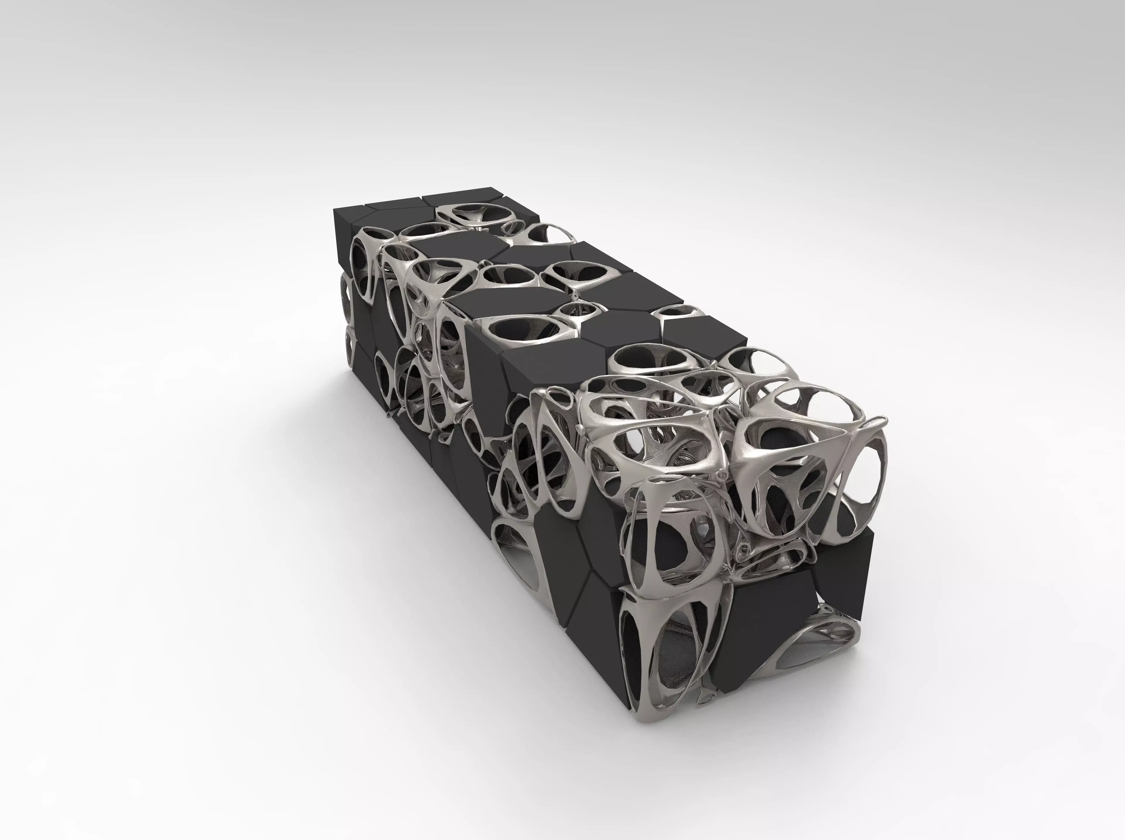 voronoi tower rhinoceros plugin Grasshopper 3D print model_0