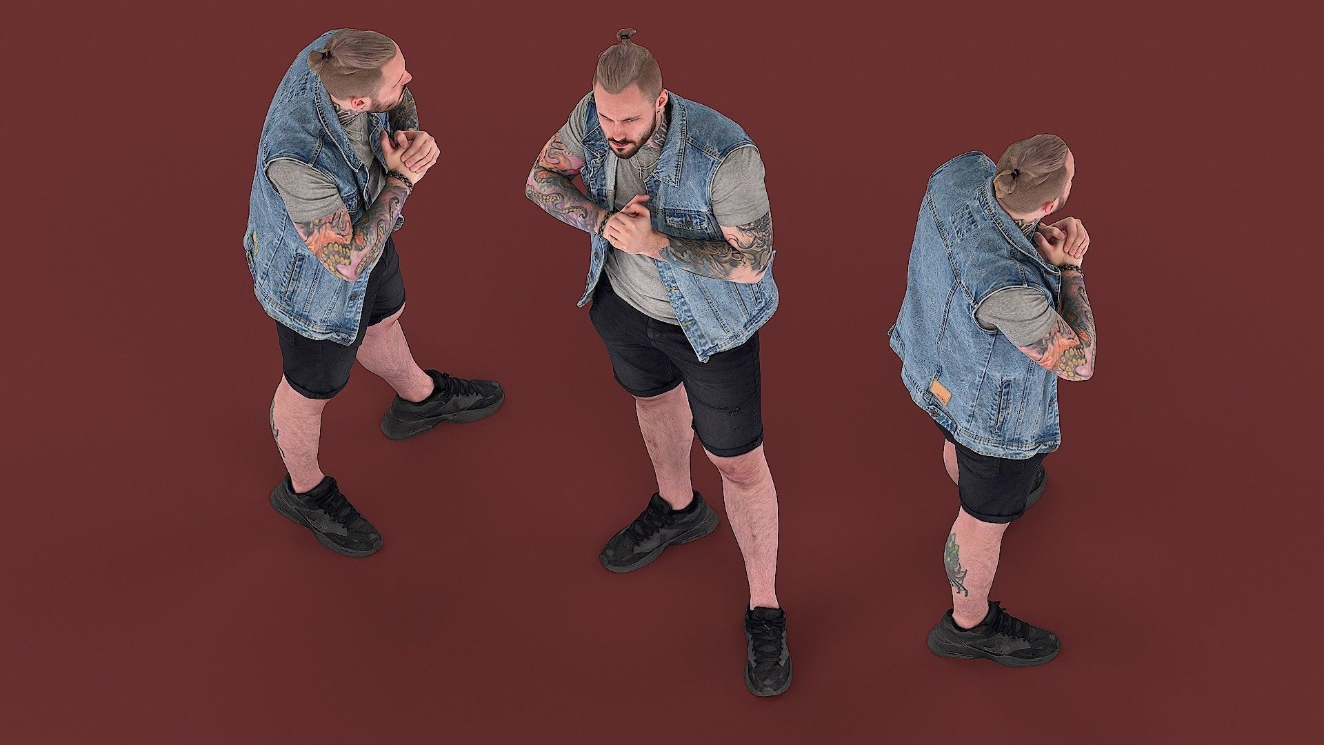 Run into rudeness 3D model_5