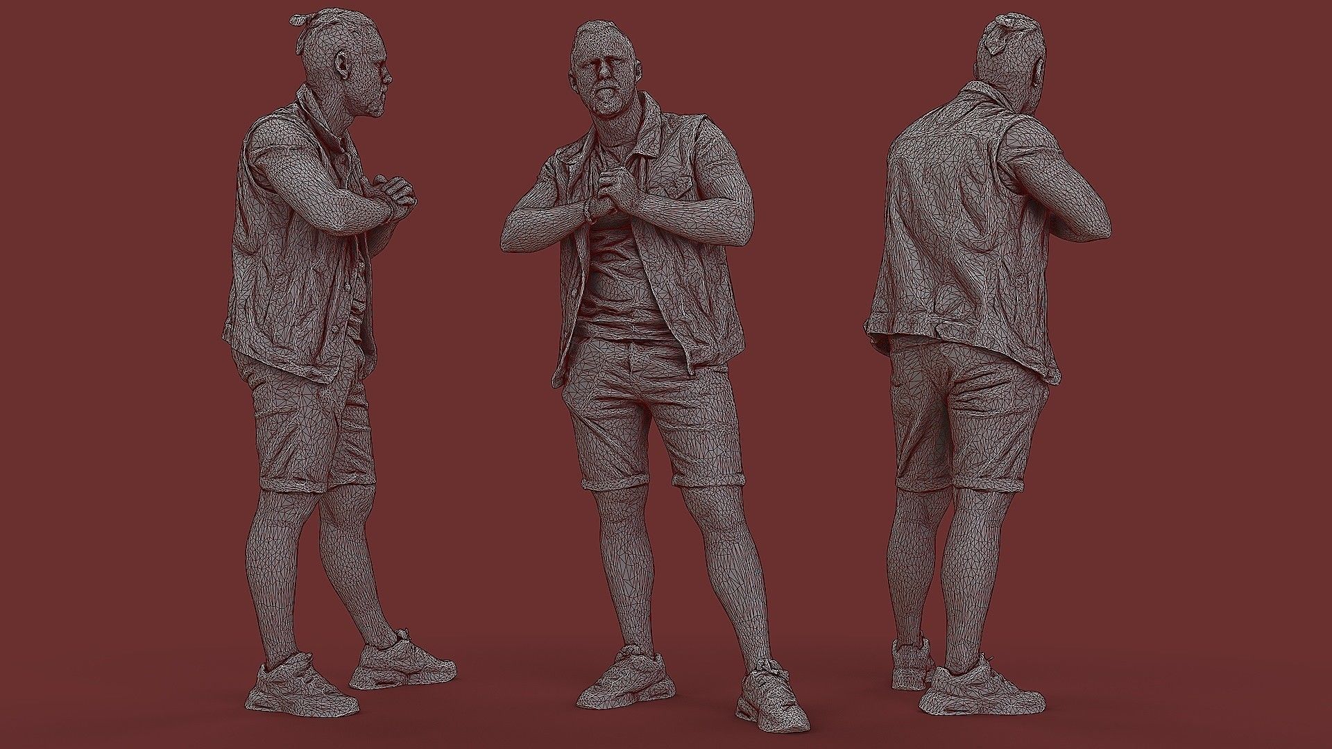 Run into rudeness 3D model_3