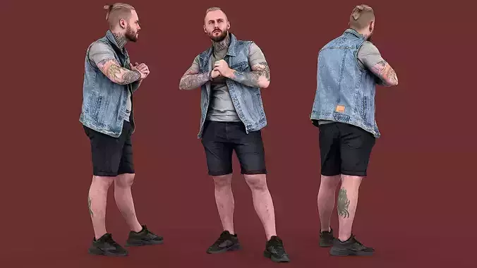 Run into rudeness 3D model