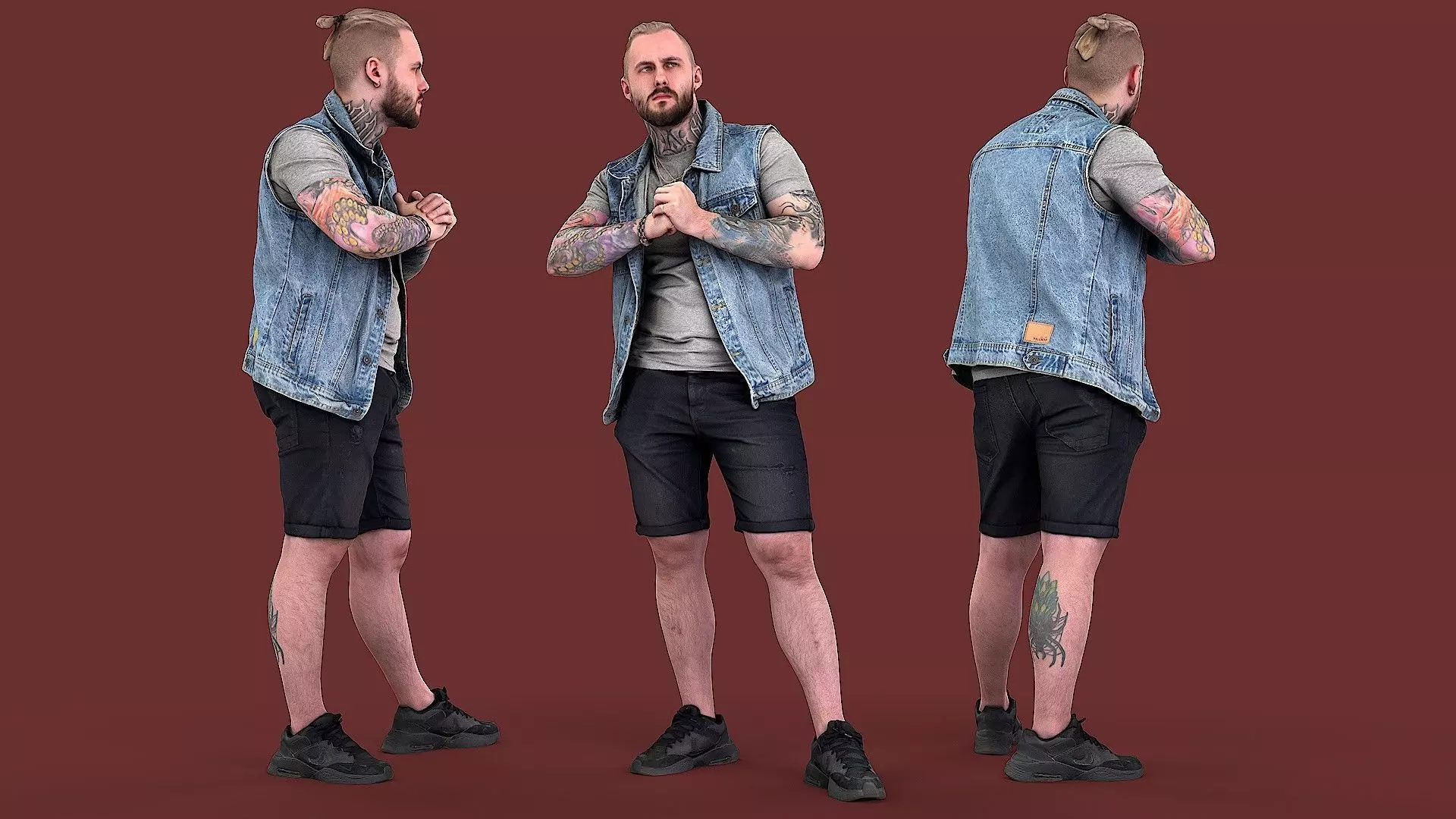 Run into rudeness 3D model_0