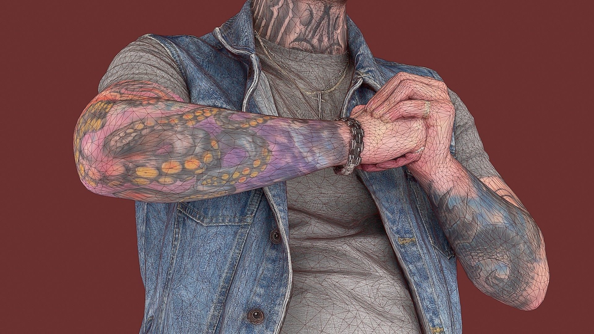 Run into rudeness 3D model_10