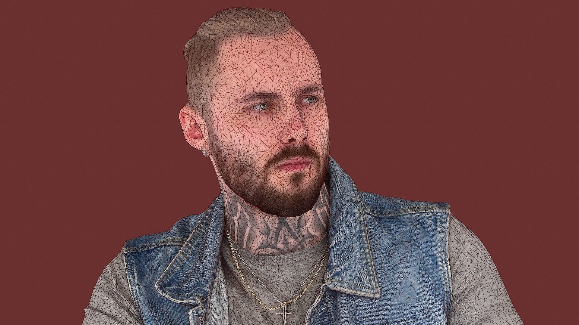 Run into rudeness 3D model_8