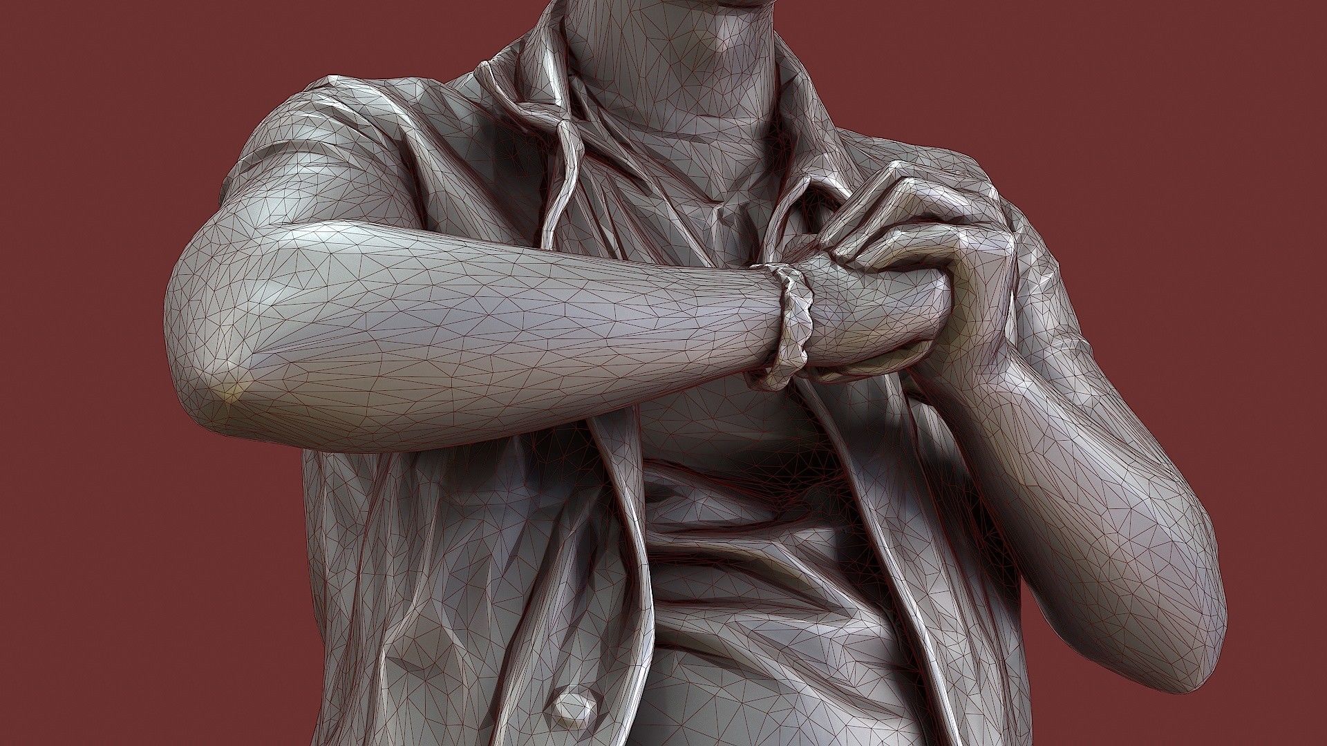 Run into rudeness 3D model_11