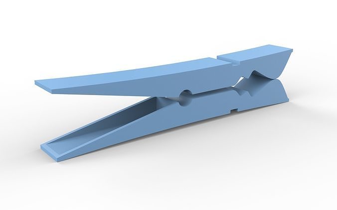 plastic latch shell Free 3D model