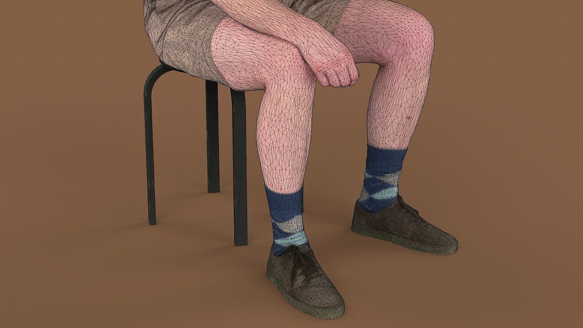 Boy scout 3D model_14