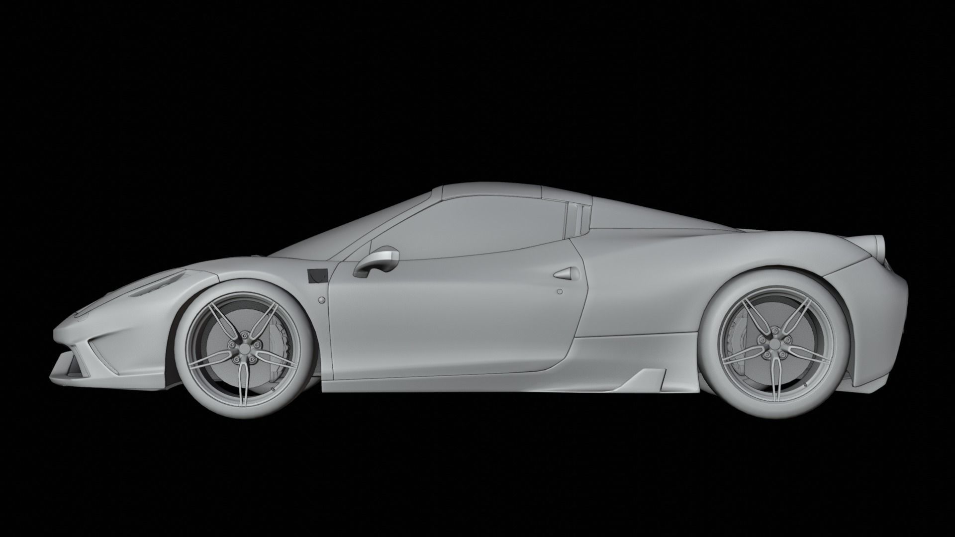 Ferrari 458 Speciale Cabrio 3D model_5
