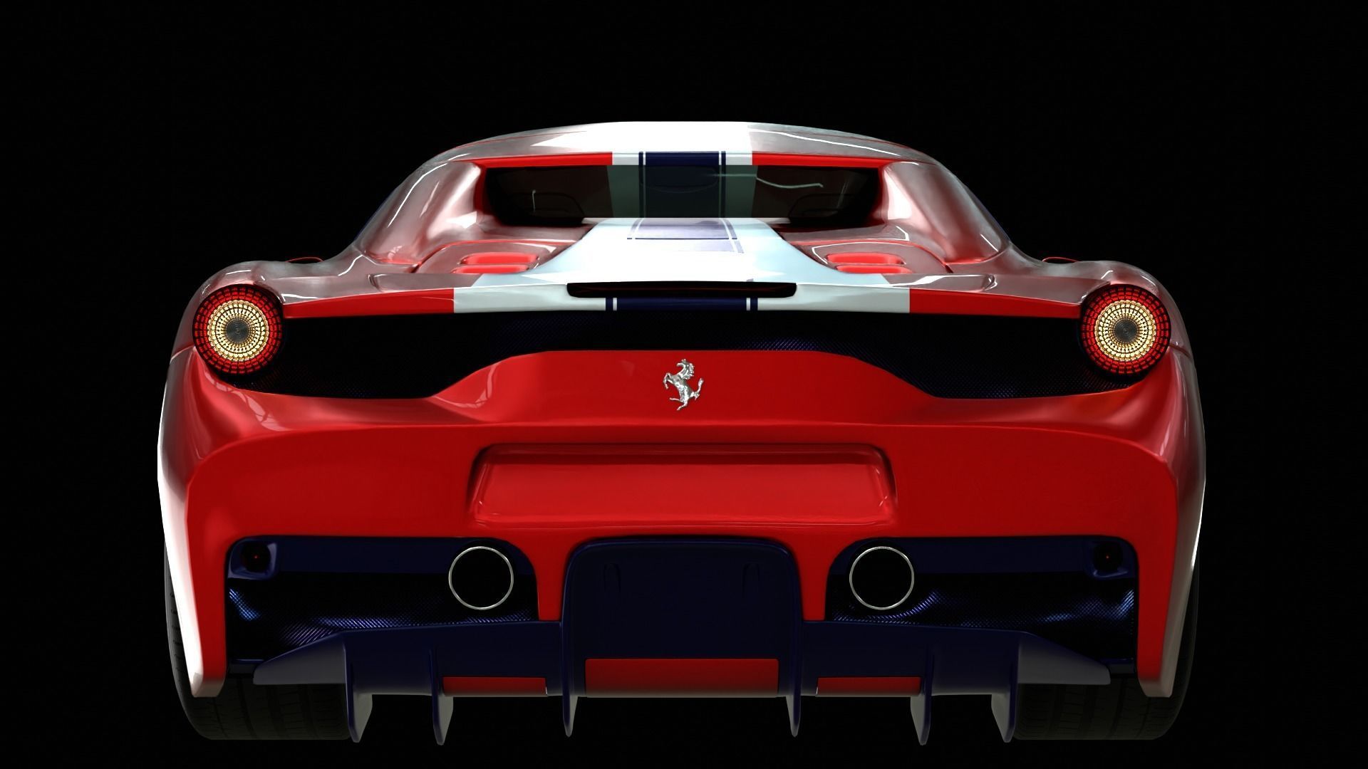 Ferrari 458 Speciale Cabrio 3D model_10