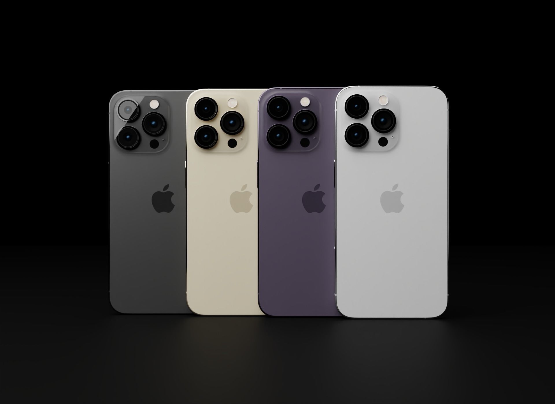 Apple Ultimate Products 2023 in Official Designs 3D Model Collection_27