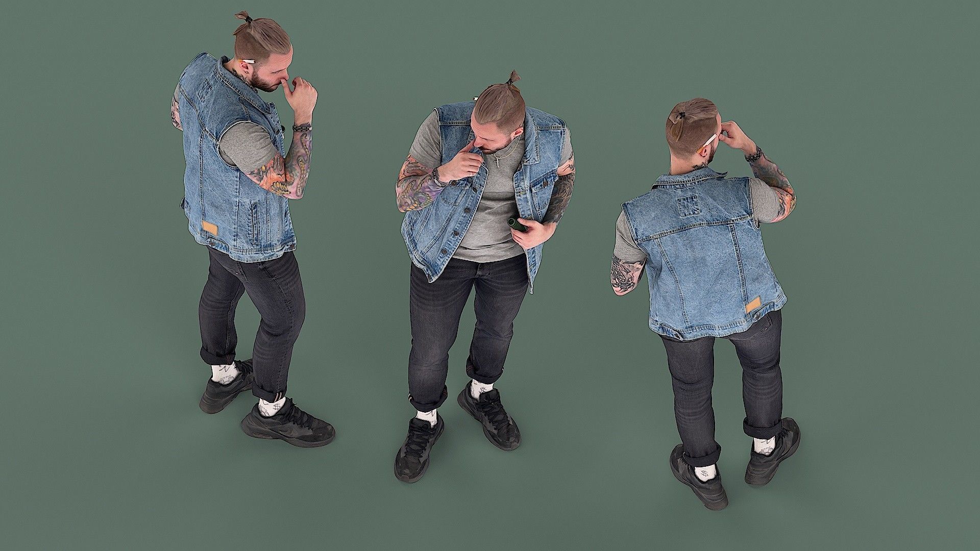 Non educationed deliquent 3D model_5