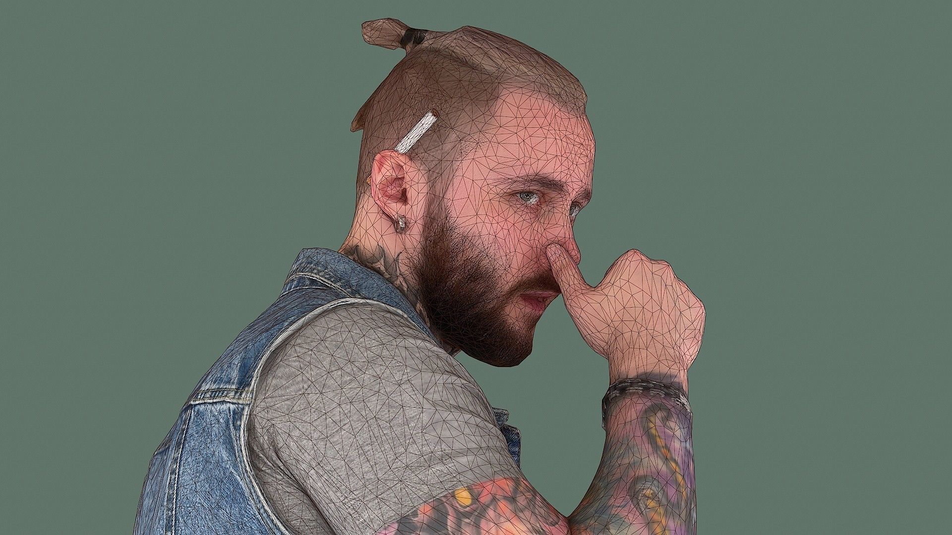 Non educationed deliquent 3D model_8