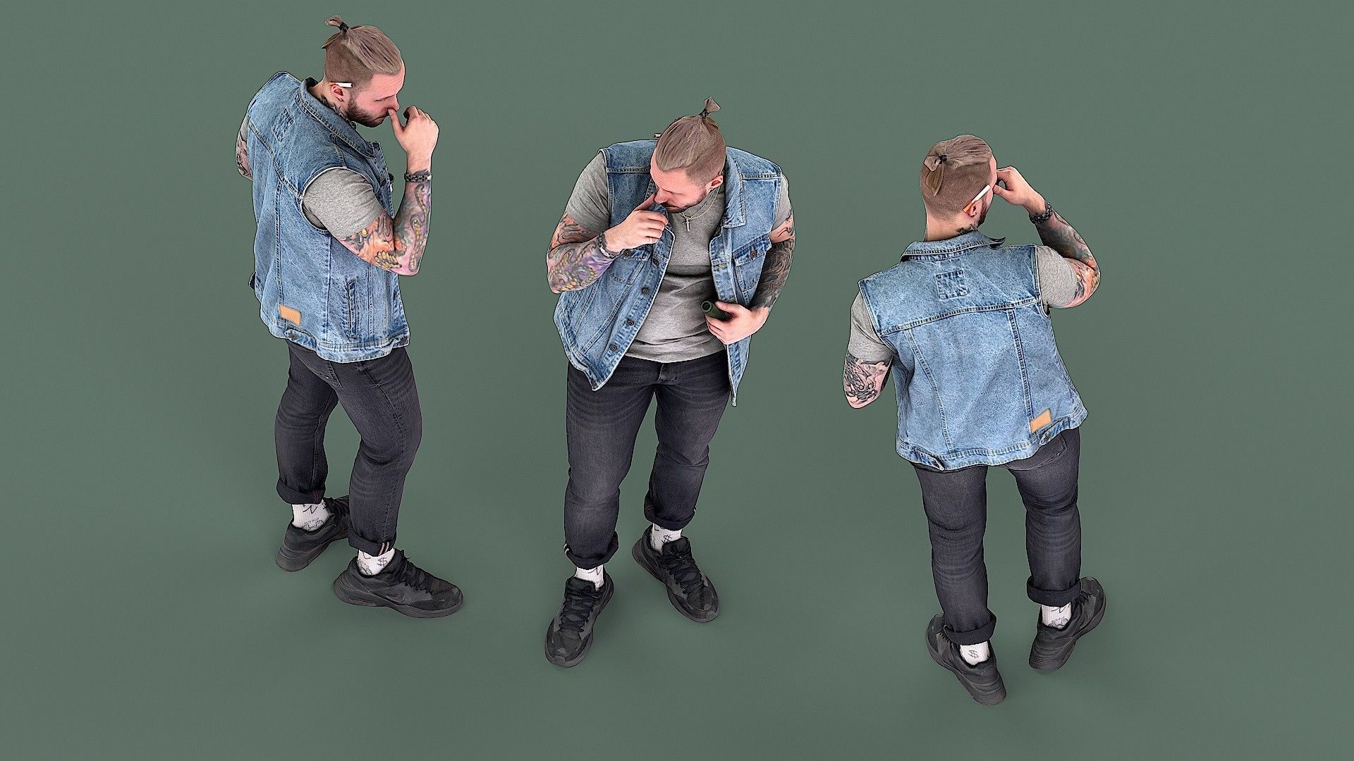 Non educationed deliquent 3D model_4