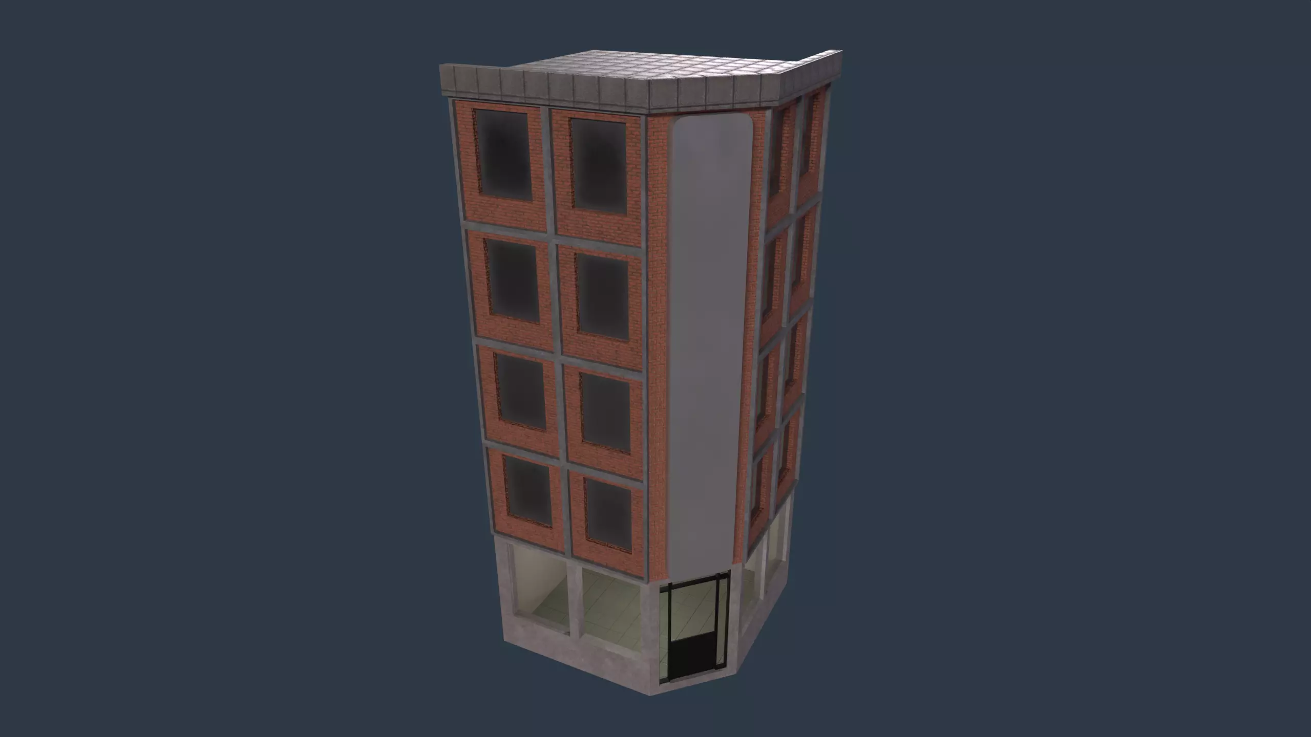 Building Low-poly 3D model_0