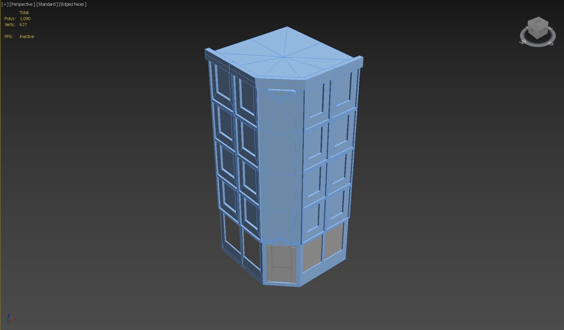 Building Low-poly 3D model_16